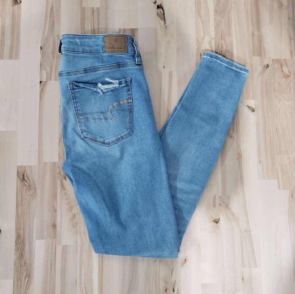 AE Ne(x)t Level Stretch Jegging Sz 4